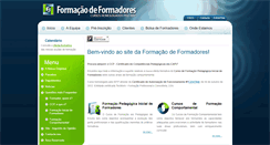 Desktop Screenshot of formacaoformadores.com
